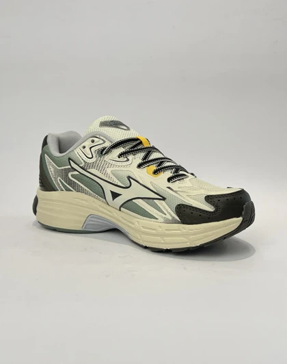 کتانی راحتی میزانو هالو میکس Halo mix سفید سبز