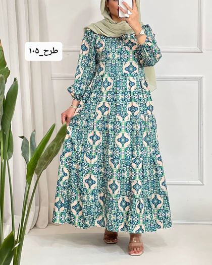 پیراهن دلارام 4 - کد 095