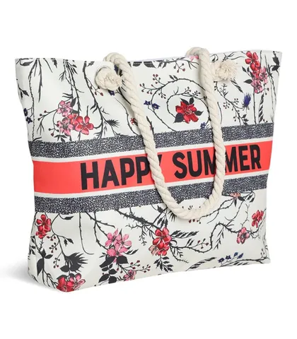 کیف ساحلی پارچه‌ای طرح Happy Summer کد 15987