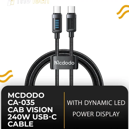 کابل تایپ سی 240 وات مک دودو Mcdodo مدل CA-035 طول 1.2 متر