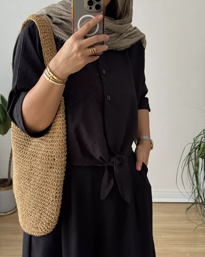 شومیز گره‌ای حنا