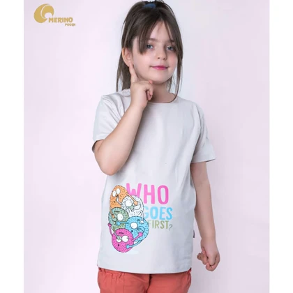 تیشرت تک دخترانه کد 1189