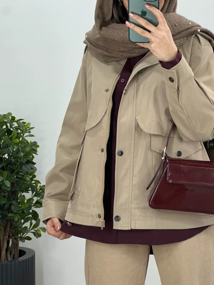 ترنچ کت آستردار آرمیلا