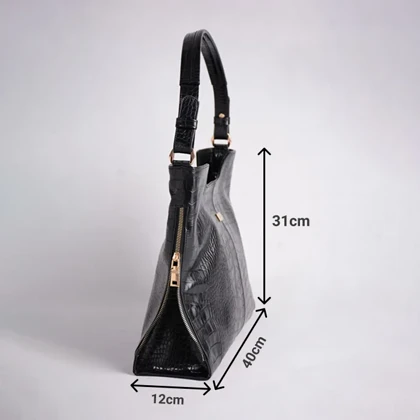 کیف دوشی چرم زنانه لونا624