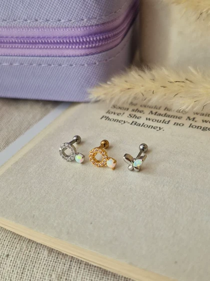 پیرسینگ گوش اوپال