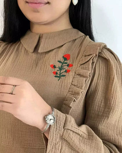 پیراهن عروسکی گلدوزی کد 5459