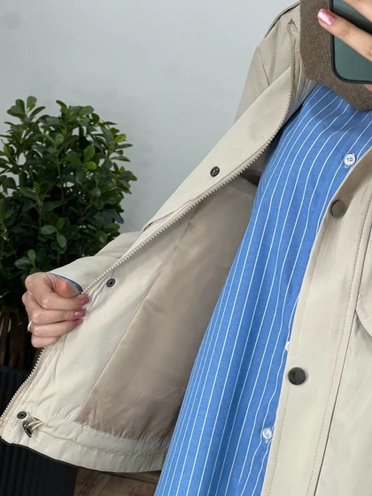 ترنچ کت آستردار آرمیلا