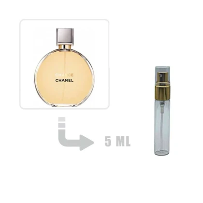 دکانت عطر ادکلن شنل چنس زنانه-چنل چنس ادوپرفیوم 5 میل اصلی Chanel Chance EDP for Woman 5ml