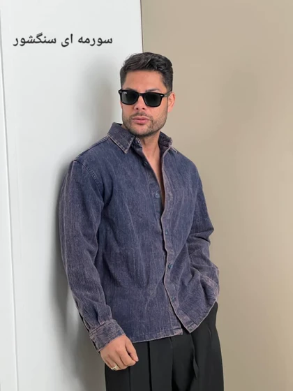 پیراهن کتان سنگشور