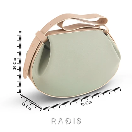 کیف دوشی و دستی زنانه چرم رادیس مدل Airal کد 137-M.BS