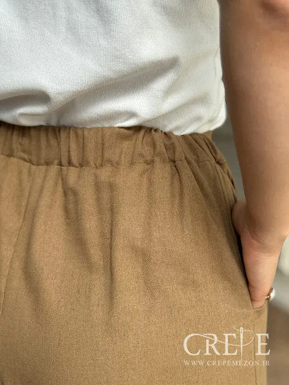 دامن شلواری لینن
