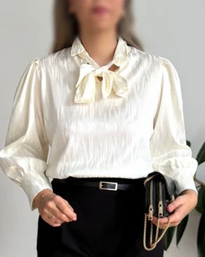 شومیز ساتن شادی