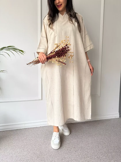 پیراهن مانتویی مزونی