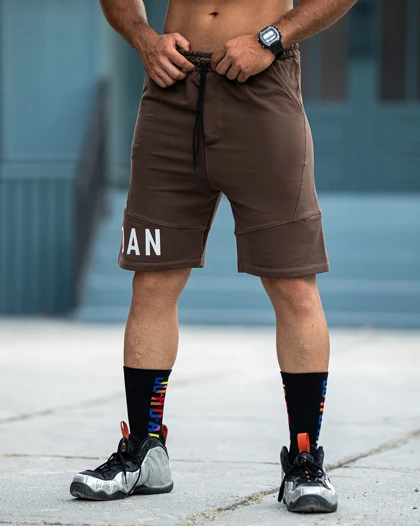 شلوارک بگ ورزشی JORDAN قهوه ای