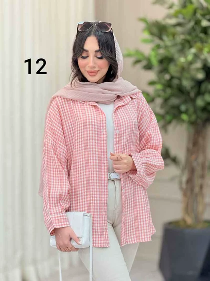 شومیز طرح دار دایانا