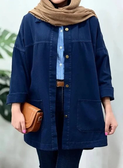 مانتو کتی کتان کاغذی جانا