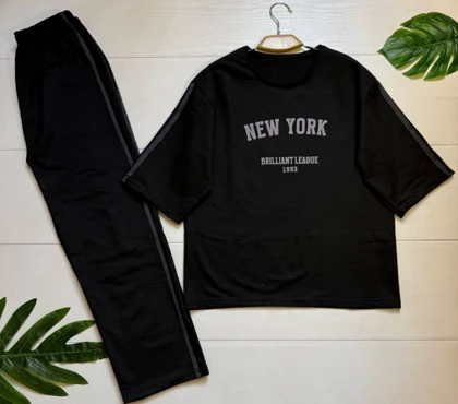 ست تیشرت شلوار New York