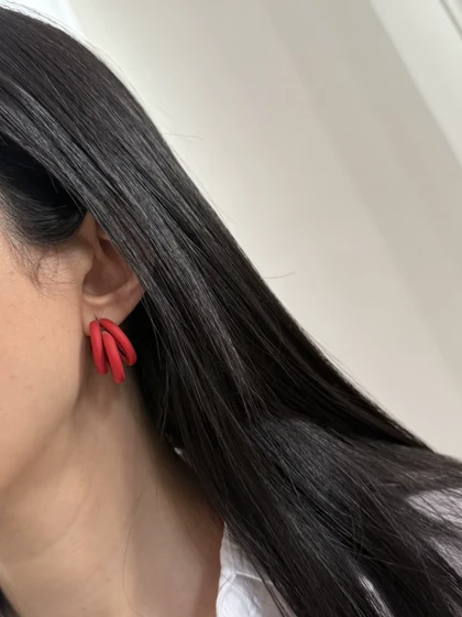 گوشواره حلقه‌ای فانتزی