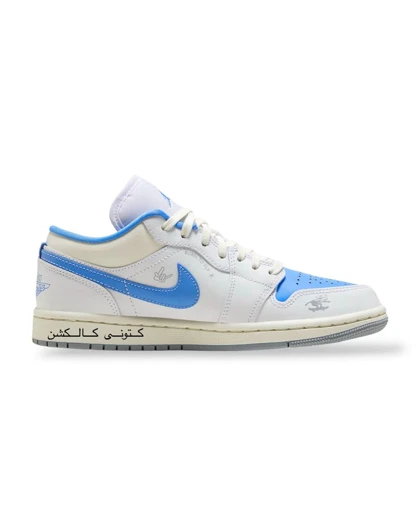 کتانی نایکی ایر جردن وان لو بورن تو فلای Nike Air Jordan 1 Low “Born to Fly”