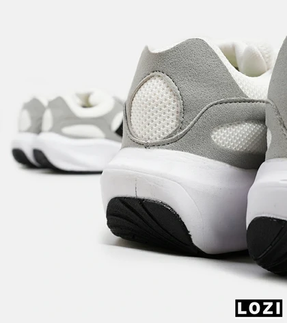 کفش کتانی مردانه سفید طوسی مشکی NEW BALANCE 547