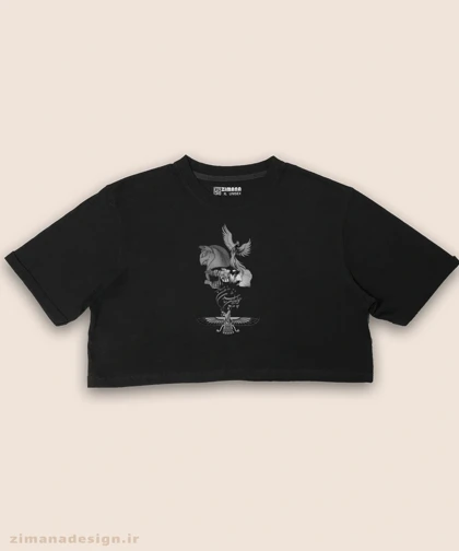 کراپ زنانه اصیل ایرانی طرح چو ایران نباشد تن من مباد کد 997