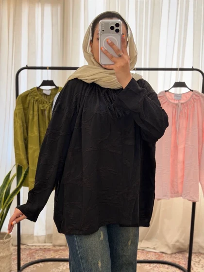 شومیز مانتویی بهاره زنانه