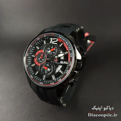 ساعت مچی مردانه اورجینال موتور ژاپن برند مینی فوکوس سه موتور مدل Mf0350G.05 بند رابر