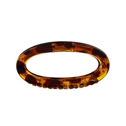 کلیپس زنانه مدل بیضی پلنگی