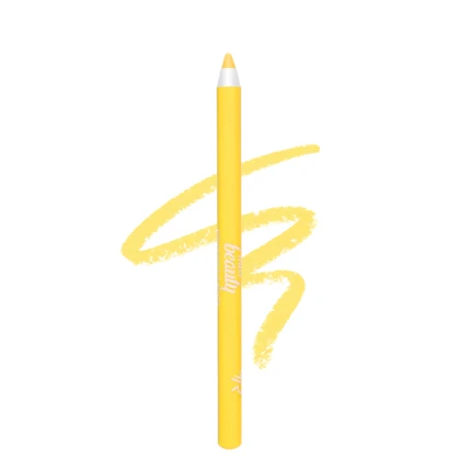 مداد چشم جامد گلدن رز ,مدل Miss Beauty Colorpop شماره 04 رنگ Charm Yellow با رنگدانه‌های غنی و ضد آب