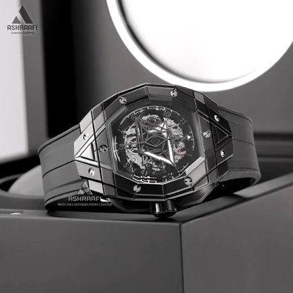 ساعت مردانه هابلوت Hublot Big Bang Sang Bleu King Black