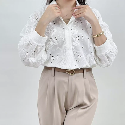 شومیز یقه فرنچ 1008631