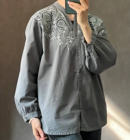 شومیز گلدوزی