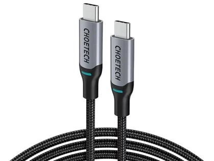 کابل سوپر فست شارژ تایپ سی به تایپ سی 100 وات 1.8 متری چویتک Choetech XCC-1002-BK USB C to USB C Cable