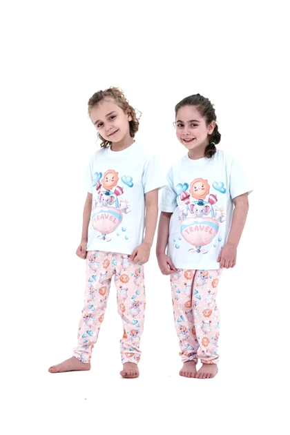 تیشرت شلوار بچگانه فیل جهانگرد