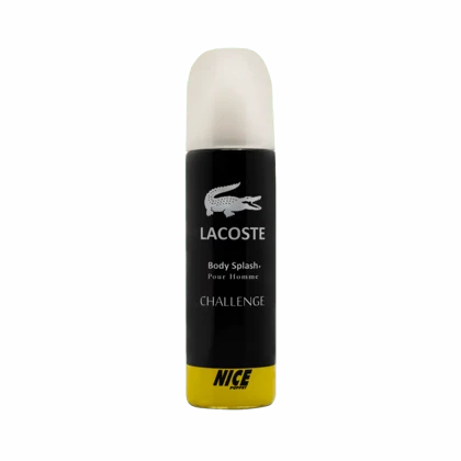 بادی اسپلش مردانه نایس پاپت مدل Lacoste Challenge حجم 230 میلی لیتر