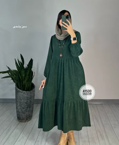 پیراهن مانتویی تانیا