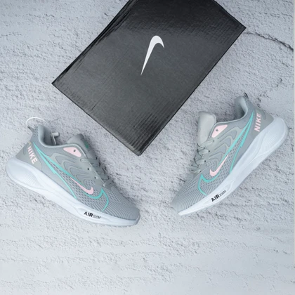 کفش کتانی زنانه نایک ایر زوم طوسی (Nike Air Zoom) کد 3012
