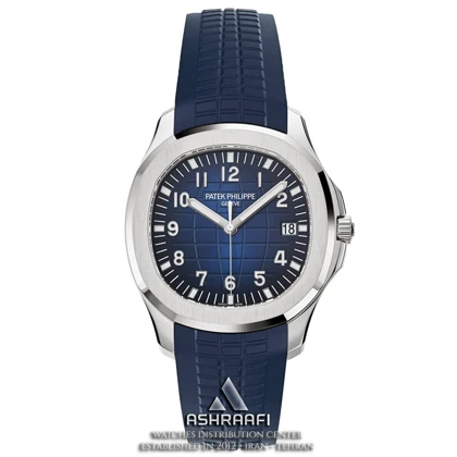 ساعت پتک فیلیپ سورمه‌ای Patek Philippe Aquanaut5168G