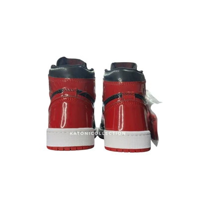 کتانی نایک ایر جردن 1 رترو ساق‌دار ورنی nike jordan 1 retro high og patent bred