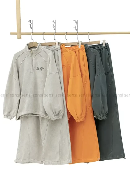 ست نیم زیپ شلوار سنگشور کد1004860