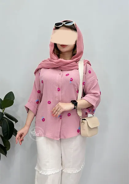 شومیز گلدوزی