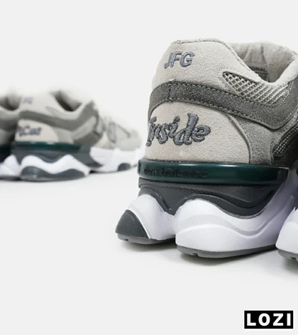 کفش کتانی بزرگ پا طوسی خاکستری NEW BALANCE 9060