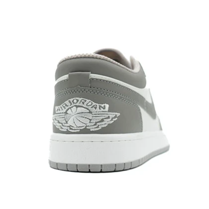 کتانی جردن 1 سفید طوسی کد 6078