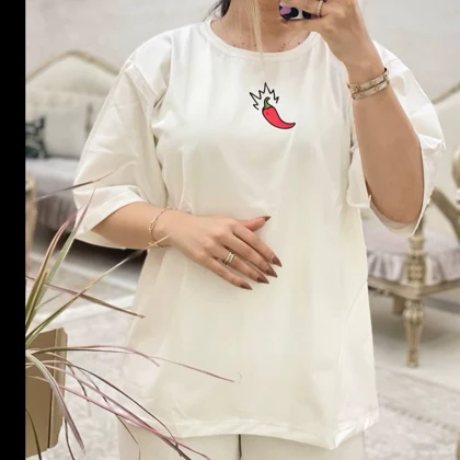 تیشرت طرح فلفل