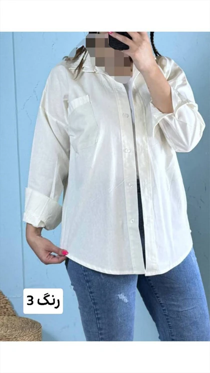 شومیز مانتویی پونه زنانه 43700