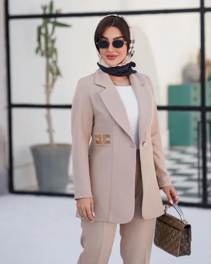 کت و شلوار مدل مجلسی بغل سگک کد 775