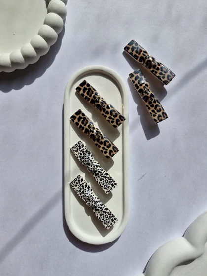 انبری پلنگی پاپیون -کد 1153