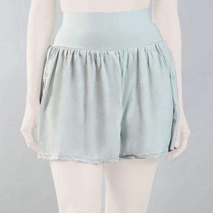 دامن کشاله دار تنیسی مدل 4A0033 طوسی روشن