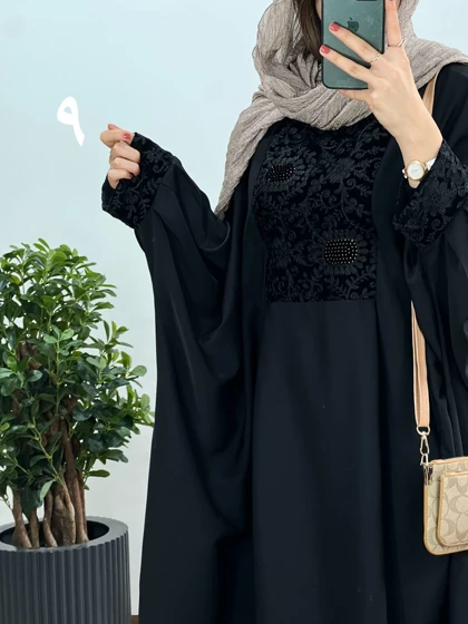 عبای بلند سوزندوزی حدیث 7 کد 2414