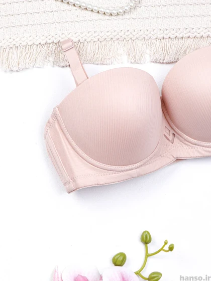 سوتین دکلته اسفنجی فنردار کد 8655
